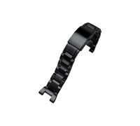 Cinturino for orologio in acciaio inossidabile adatto for Casio GST-W300 GST-400G GST-B100 GST-210 S100D/ S110D/ W110(Black)