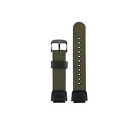 Cinturino for orologio in nylon 18mm adatto for Casio A1200 AE1300 A158 A159 F91W F84 W735 AQ-S800 AEQ-110 W-218H(Army green black)