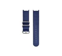 Cinturino for orologio in nylon impermeabile traspirante for esterno adatto for Casio ProTrek PRG-240 PRG-130Y PRW-1500(Blue-silver)