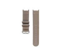 Cinturino for orologio in nylon impermeabile traspirante for esterno adatto for Casio ProTrek PRG-240 PRG-130Y PRW-1500(Khaki-silver)
