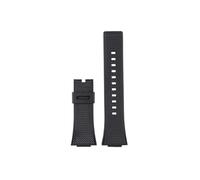 Cinturino for orologio in resina siliconica adatto for Casio G-Shock GA-110 GM-110GB GA-100 GA-120 GA-700 GA-800(Black no buckle)