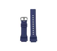 Cinturino for orologio in silicone 20mm adatto for Casio MCW-200h AE-1400(Blue black buckle)