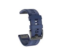 Cinturino For Orologio In Silicone Bicolore Adatto For Garmin TACTIX DELTA/Instinct 2X/Descent Mk2 Mk2i G1/MARQ/Enduro 2 Cinturino Quick Fit 22mm 26mm(Dark blue 3,QuickFit 22mm)