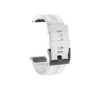 Cinturino For Orologio In Silicone Bicolore Adatto For Garmin TACTIX DELTA/Instinct 2X/Descent Mk2 Mk2i G1/MARQ/Enduro 2 Cinturino Quick Fit 22mm 26mm(White 3,QuickFit 26mm)
