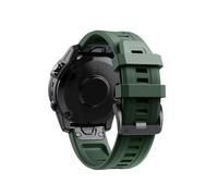 Cinturino For Orologio In Silicone Quick Fit Adatto For Cinturino Garmin Instinct 2X 26 22mm Adatto For Braccialetto Garmin Fenix 6X 6 Pro 5X 5 Plus 7X 7 935 945(A-Army green,26mm width)