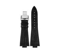 Cinturino for Orologio in Vera Pelle, for Tissot PRX Super Player Series T137.410 T137.407 40MM Quadrante for Cinturini da Uomo Accessori for Orologi (Color : Black Silver B, Size : 12mm)