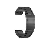 Cinturino For Orologio Quick Fit 26/22mm Adatto For Garmin Enduro 2 Descent Mk2/Mk2i/Mk1/Epix Pro/Gen 2 G1 D2 Braccialetti Con Cinturino In Metallo In Acciaio Inossidabile(Black,QuickFit 26mm)