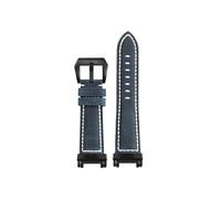 Cinturino for orologio retrò in pelle opaca adatto for Casio G-SHOCK GPW-1000 la serie(A Blue-Black)
