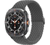 Cinturino Galaxy Watch Ultra,Intrecciato Nylon Cinturino per Samsung Watch Ultra Cinturino Uomo Donna,Elastico Morbido Nylon Band Sport Loop Regolabile Cinturini per Samsung Galaxy Watch Ultra Strap