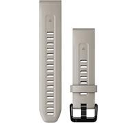 Cinturino Garmin 20mm QuickFit, Silicone, Light Sand | Cinturino Originale Garmin 20mm, compatibile con modelli selezionati, QuickFit, Silicone, Light Sand