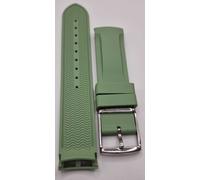 Cinturino gomma color attacco curvo mm20 compatibile moonswatch, tipo rolex ecc