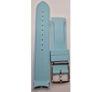 Cinturino gomma color attacco curvo mm20 compatibile moonswatch, tipo rolex ecc