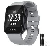 Cinturino GVFM compatibile con Garmin Forerunner 35 in silicone morbido sostitutivo