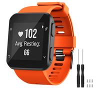 Cinturino GVFM compatibile con Garmin Forerunner 35 in silicone morbido sostitutivo