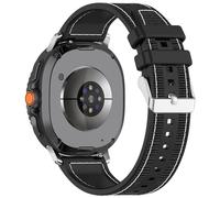Cinturino ibrido per Samsung Galaxy Watch 9/8/8 Classic, in nylon e silicone