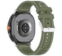 Cinturino ibrido per Samsung Galaxy Watch 9/8/8 Classic, in nylon e silicone