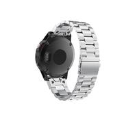 Cinturino in acciaio a montaggio rapido for Garmin fenix8 fenix7 fenix6 fenix5 7X 6X 5X 8X Plus Sostituisci cinturino(Silver,For fenix 8 47MM (22mm))