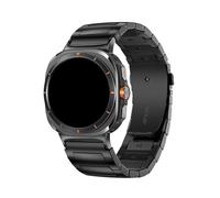 Cinturino in acciaio inossidabile a forma di I for Samsung WATCH 7 ULTRA 47MM, cinturino for Galaxy Ultra No Gaps Quick Fit(Black)