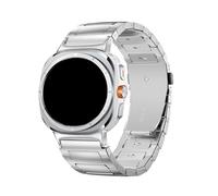 Cinturino in acciaio inossidabile a forma di I for Samsung WATCH 7 ULTRA 47MM, cinturino for Galaxy Ultra No Gaps Quick Fit(Silver)