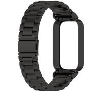 Cinturino in acciaio inossidabile per Xiaomi Band 9 Active e Redmi Band 3 Black