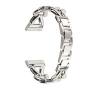 Cinturino in acciaio inox per Versa 3 Sense, per donna e uomo, con trapano rotante, per Sense 2 e Versa4, Sense Sense2, Acetato, Non è una pietra preziosa