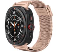 Cinturino in acciaio seta per Samsung Galaxy Watch Ultra (25/24), oro rosa
