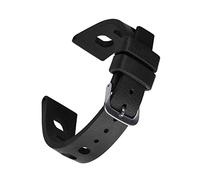 Cinturino in caucciù al Fluoro 20mm 22mm Cinturino Sportivo Impermeabile e Traspirante Adatto for Seiko Adatto for Marche di Orologi Omega(Schwarz,20mm)