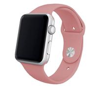 Cinturino in caucciù rosa freddo per Apple Watch Watch 38/40 mm Serie 1/2/3/4/5/6/SE