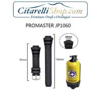 Cinturino in gomma compatibile CITIZEN AQUALAND PROMASTER JP1060 diving rubber