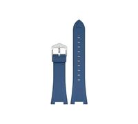 Cinturino in gomma e silicone adatto for Patek Philippe Nautilus 55711 5712 5726 5980, accessori for cinturini for orologi con interfaccia concava speciale 25 * 12mm(Royal blue)