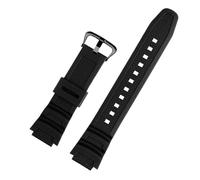 Cinturino in gomma for orologio da polso in silicone, accessori for cinturini for orologi, cinturini for orologi impermeabili con fibbia di ricambio for uomo e donna per orologi, bracciali(Black Butto