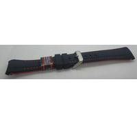 CINTURINO IN GOMMA H.Q. CURVO mm20 COMPATIBILE ROLEX CUCITURE COLORATE