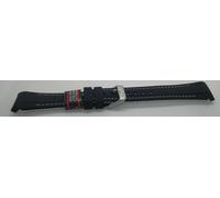 CINTURINO IN GOMMA H.Q. CURVO mm20 COMPATIBILE ROLEX CUCITURE COLORATE