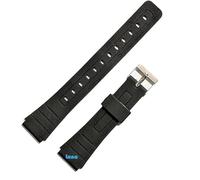 Cinturino in gomma resina compatibile con CASIO F-91W - Larghezza 18mm - F-91 / F-105W / W-59, striscia