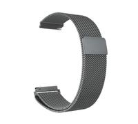 Cinturino In Metallo Adatto For Garmin Vivoactive 3, 4 E 4s, For Venu 2, 2s 3s, Bracciale SQ 645 For In Maglia Milanese(Grey,Venu SQ)