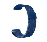 Cinturino In Metallo Adatto For Garmin Vivoactive 3, 4 E 4s, For Venu 2, 2s 3s, Bracciale SQ 645 In Maglia Milanese(Bule,18mm Strap)