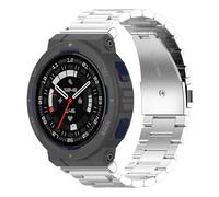 Cinturino in metallo compatibile con Amazfit Active Edge, cinturino di ricambio in acciaio inox per Amazfit Active Edge A2212 cinturino per orologio da polso per donne e uomini, Größe L