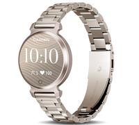 Cinturino in metallo compatibile con Garmin Lily 2 Active/Lily 2, da donna, sottile e regolabile, in acciaio inox, elegante bracciale di ricambio per smartwatch Lily 2/2 Active, Acciaio inossidabile