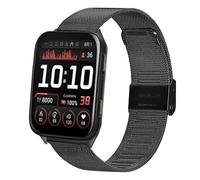 Cinturino in metallo compatibile per Garmin Venu X1 da 24 mm, cinturino in acciaio inox per Garmin Venu X1, per uomini e donne, Mittelgroße, acciaio inox, Senza Gemme