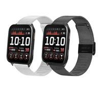Cinturino in metallo compatibile per Garmin Venu X1 da 24 mm, cinturino in acciaio inox per Garmin Venu X1, per uomini e donne, Mittelgroße, Acciaio inossidabile, Nessuna pietra preziosa