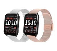 Cinturino in metallo compatibile per Garmin Venu X1 da 24 mm, cinturino in acciaio inox per Garmin Venu X1, per uomini e donne, Mittelgroße, Acciaio inossidabile, Nessuna pietra preziosa