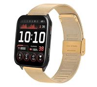 Cinturino in metallo compatibile per Garmin Venu X1 da 24 mm, cinturino in acciaio inox per Garmin Venu X1, per uomini e donne, Mittelgroße, Acciaio inossidabile, Nessuna pietra preziosa