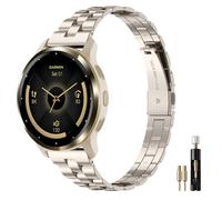 Cinturino in metallo da 22 mm per Garmin Venu 4 45 mm/3 45 mm/Venu 2/Forerunner 265/255/Amazfit Helio/Bip 6/Bip 5/Amazfit Balance 2/Huawei Watch GT 6 Pro 46 mm/Xiaomi Redmi Watch 5 Active/5 Lite