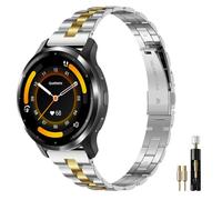 Cinturino in metallo da 22 mm per Garmin Venu 4 45 mm/3 45 mm/Venu 2/Forerunner 265/255/Amazfit Helio/Bip 6/Bip 5/Amazfit Balance 2/Huawei Watch GT 6 Pro 46 mm/Xiaomi Redmi Watch 5 Active/5 Lite