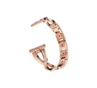 Cinturino in metallo da donna da 18 mm, 20 mm, 22 mm, adatto per Garmin Watch Band Vivoactive 4 4S/Venu 3 3S/2 2S/Plus/SQ accessori per cintura con diamanti