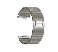 Cinturino in metallo for Huawei Watch Fit 4 Pro, cinturino in acciaio inossidabile di ricambio for Huawei Fit3 Fit4 Fit4Pro Accessori(Titanium,For Fit 4 Pro)