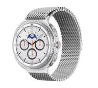 Cinturino in metallo milanese per Samsung Galaxy Watch 8, 40 mm, 44 mm, 8 Classic 46 mm, uomo/donna, cinturino magnetico in acciaio inossidabile con un clic senza spazi per Samsung Galaxy Watch 8