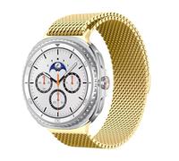 Cinturino in metallo milanese per Samsung Galaxy Watch 8, 40 mm, 44 mm, 8 Classic 46 mm, uomo/donna, cinturino magnetico in acciaio inossidabile con un clic senza spazi per Samsung Galaxy Watch 8