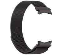 Cinturino in metallo No Gap compatibile con Samsung Galaxy Watch 6 Band Classic 43 mm, 47 mm, 40 mm, 44 mm (2023)/Samsung Galaxy Watch 5 Band Pro 45 mm 40 mm 44 mm, cinturino in rete in acciaio