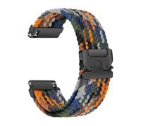 Cinturino in Nylon 20/22mm Compatibile con Garmin Forerunner 255 265 970 165 55/Active 6 Bracciale Correa Venu 4 45mm/Vivoactive 5